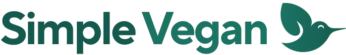 Simple Vegan Logo Background